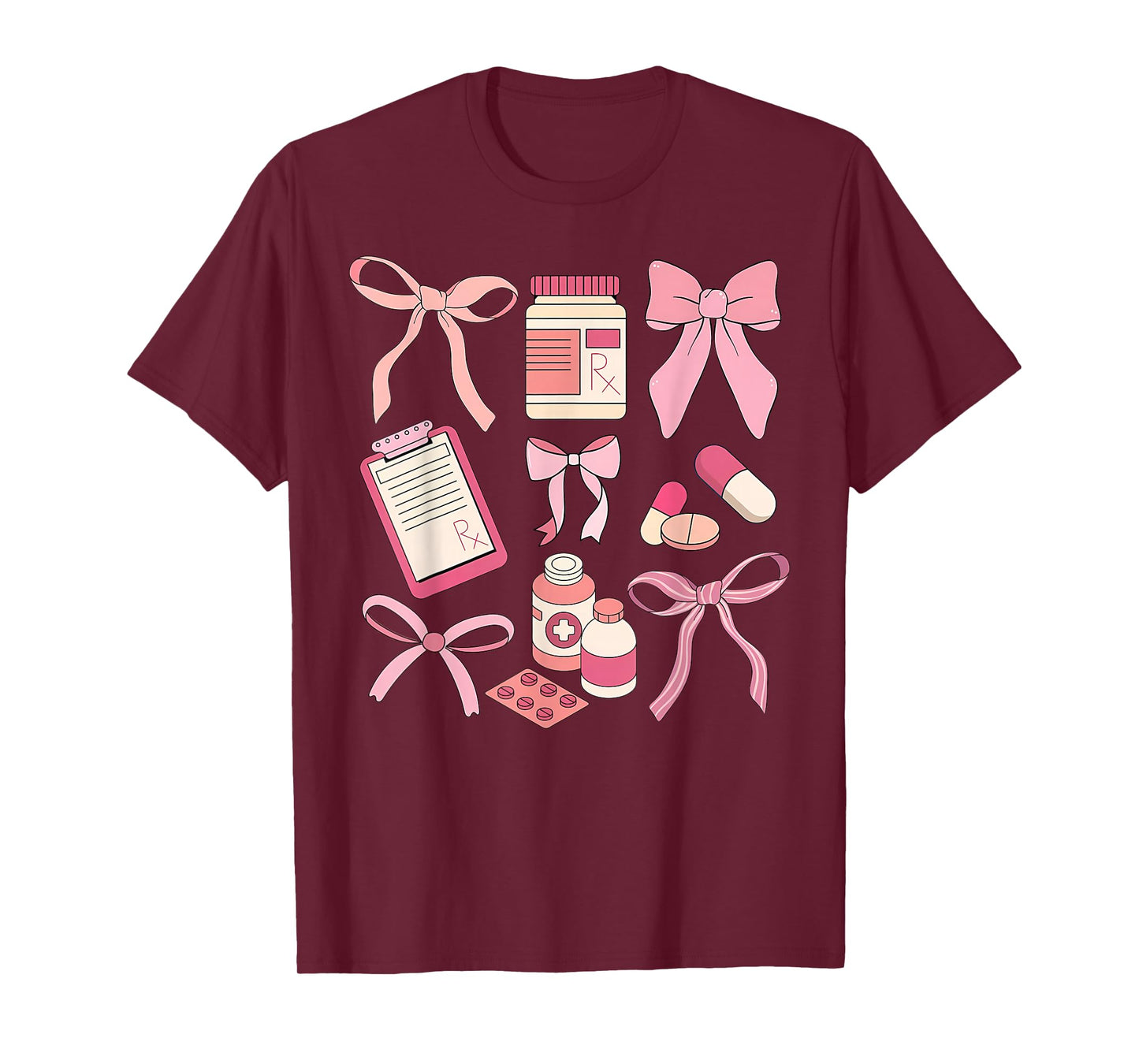 Coquette Pharmacy Tech CPhT Certified Pharmacy Technician T-Shirt