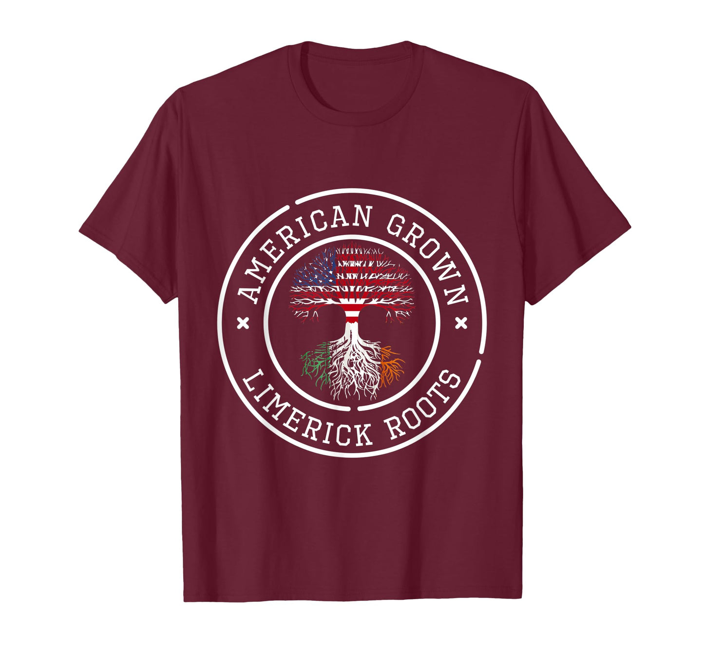 American Grown Co. Limerick Irish Roots Ireland Heritage T-Shirt