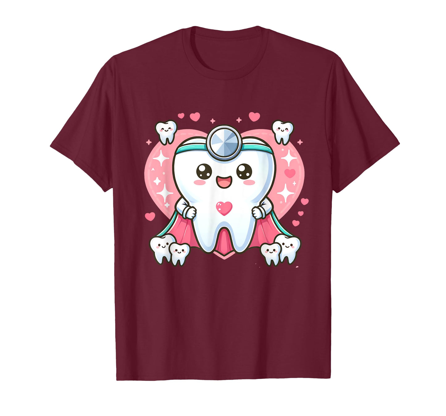 Cute Super Hero Dentist Superhero Tooth Doctor T-Shirt