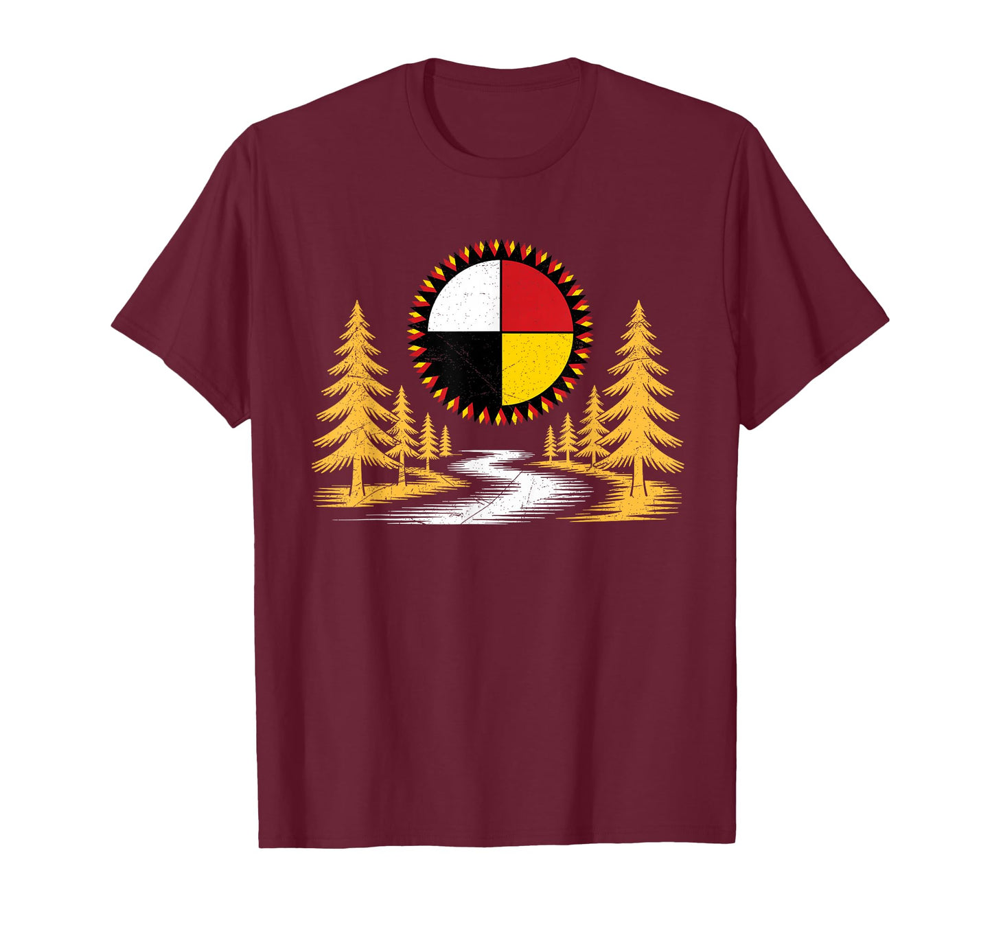Lumbee Flag Native American Indian Tribe T-Shirt