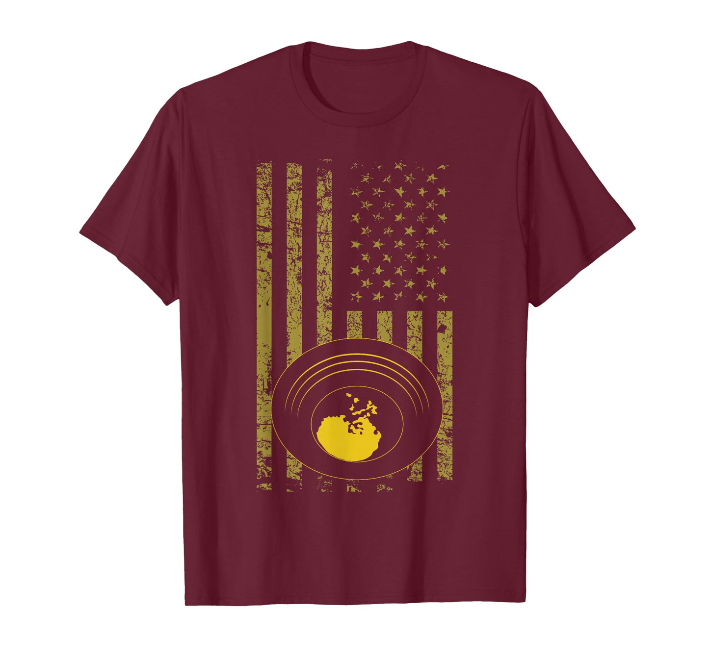 Gold Pan USA Flag Gold Mining Clothes - Gold Panning T-Shirt