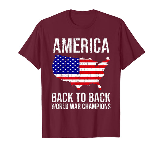 Funny USA T Shirt US Flag Tee Patriodic 4th of July America T-Shirt