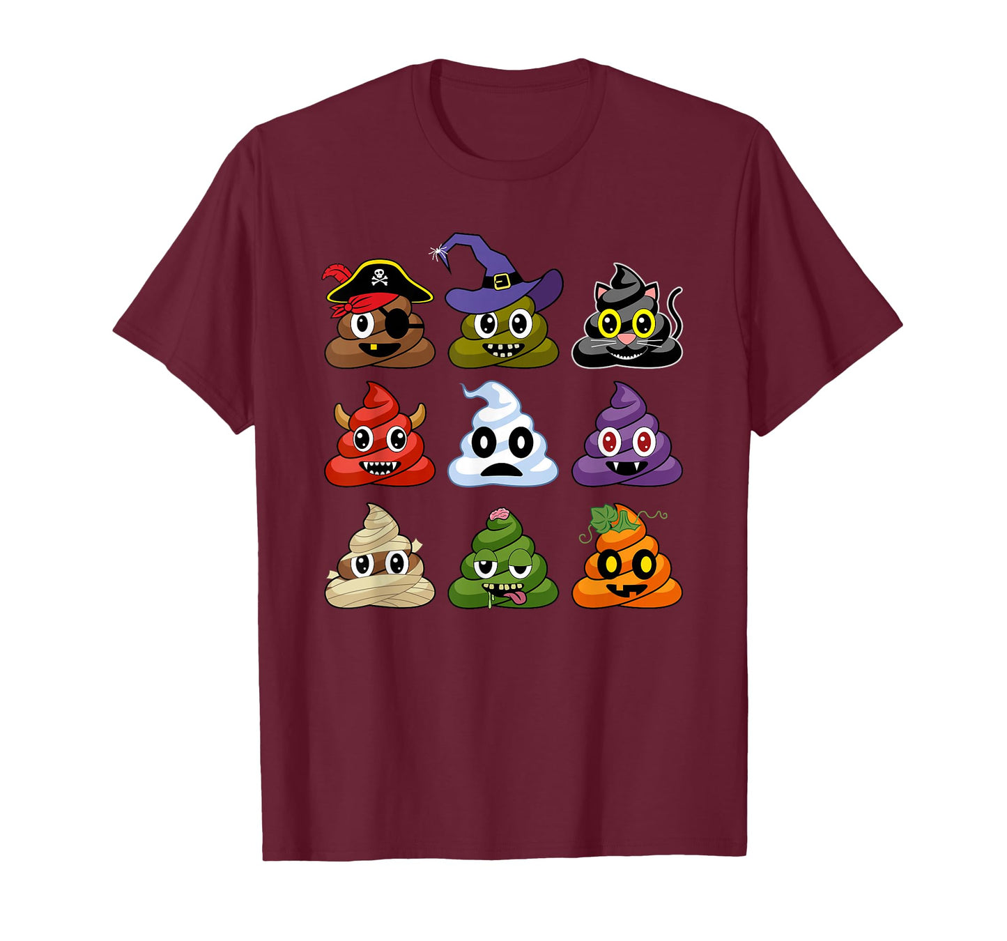 Poop's Halloween Costumes Funny T-Shirt