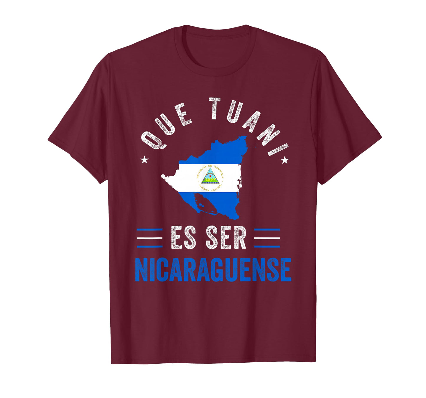 Nicaragua Flag Camiseta Nicaraguan Nicoya Pinoleros Tuani T-Shirt