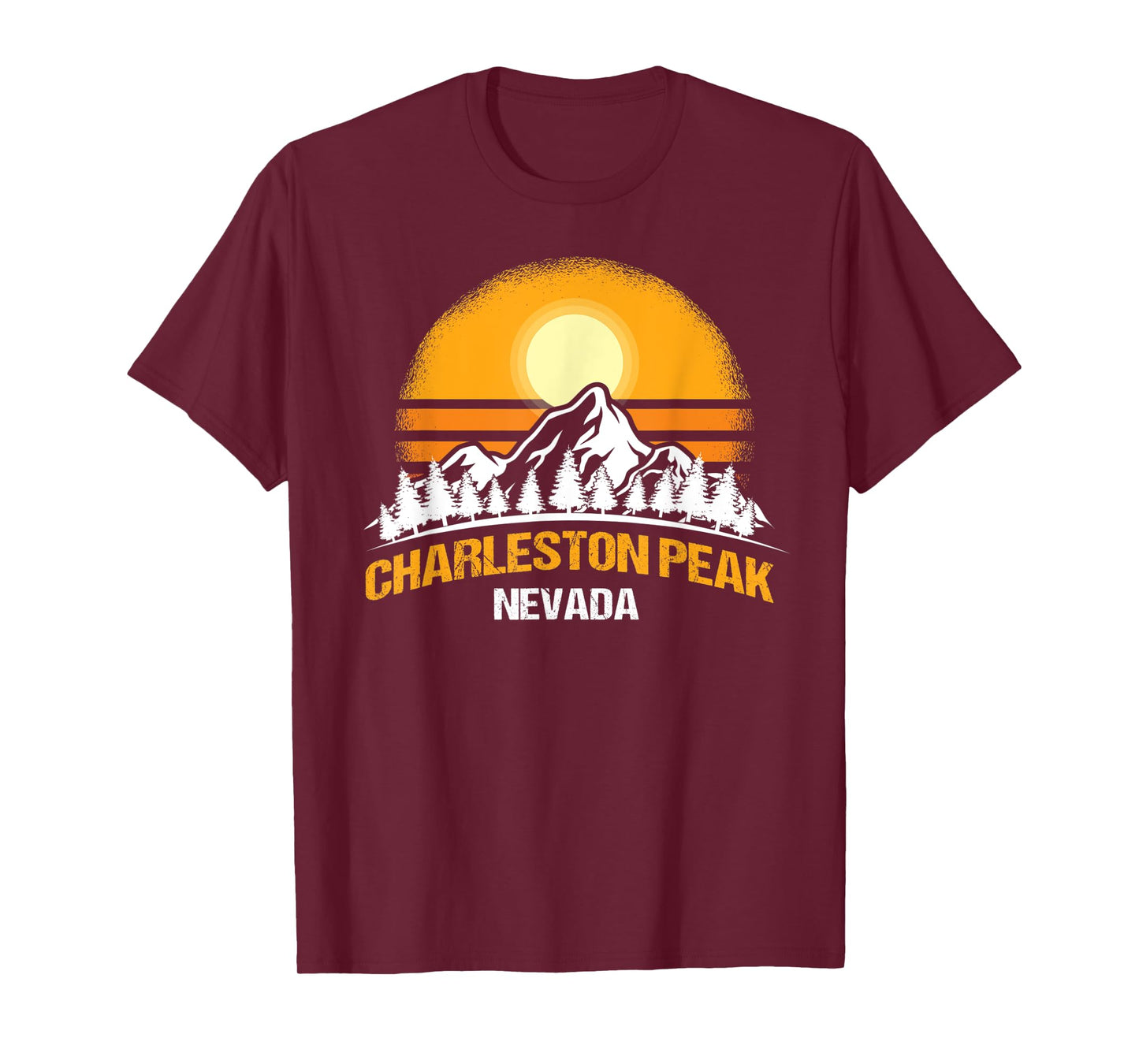 Charleston Peak Shirt, Hiking & Outdoor Nevada T-Shirt