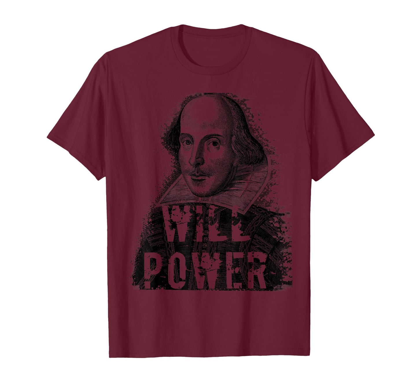 William Shakespeare Will Power T-Shirt Small