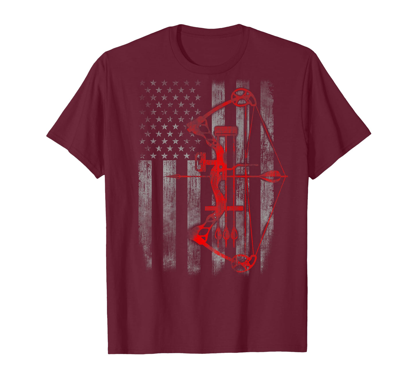Bow Hunting Flag Archery T-Shirt