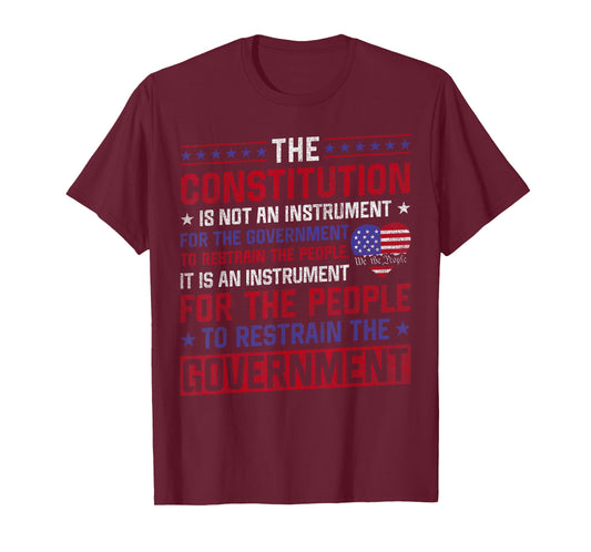The Constitution is an Instrument - US Patriotic T-Shirt