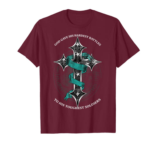 PTSD Awareness: Toughest Soldiers T-Shirt