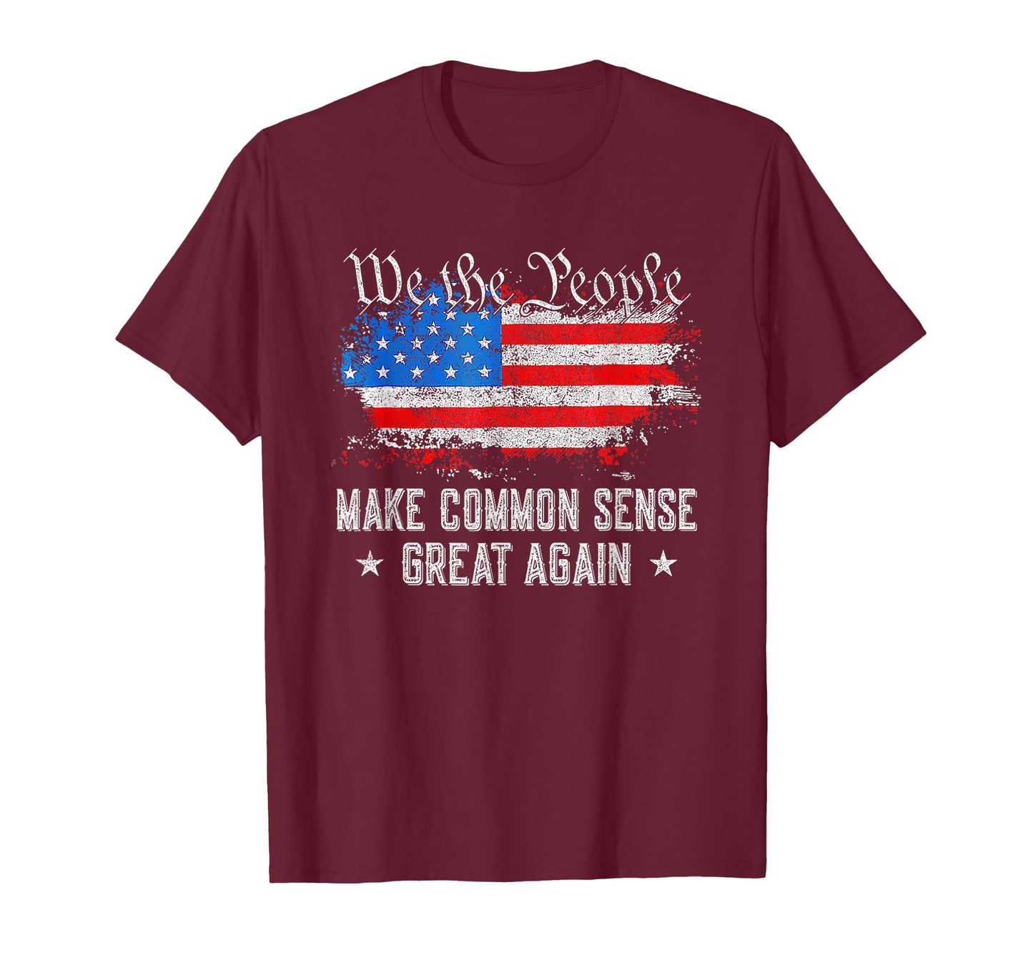 Make Common Sense Great Again Funny Common Sense T-Shirt