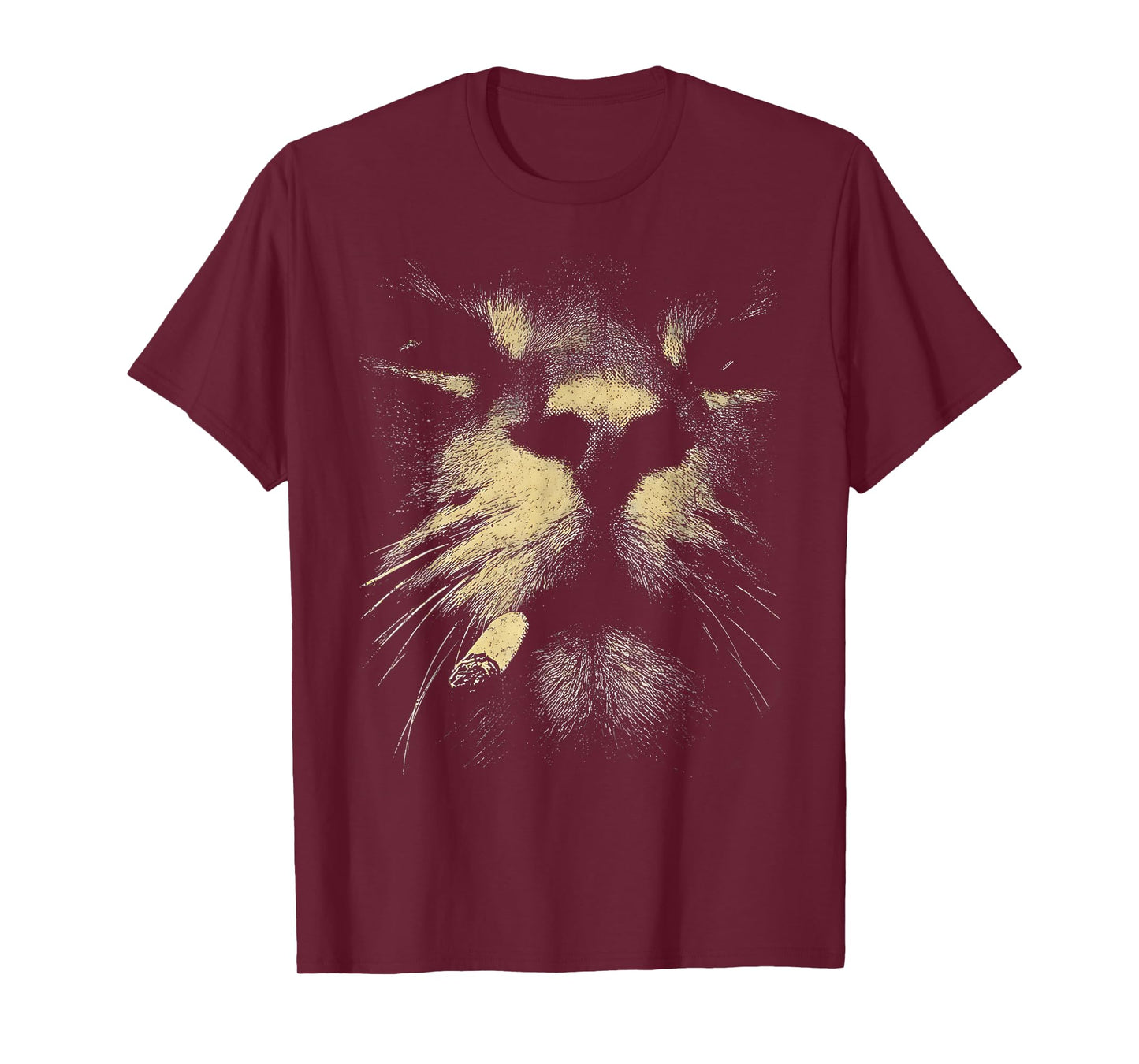 Smoking Cat Retro 90s Grunge T-Shirt
