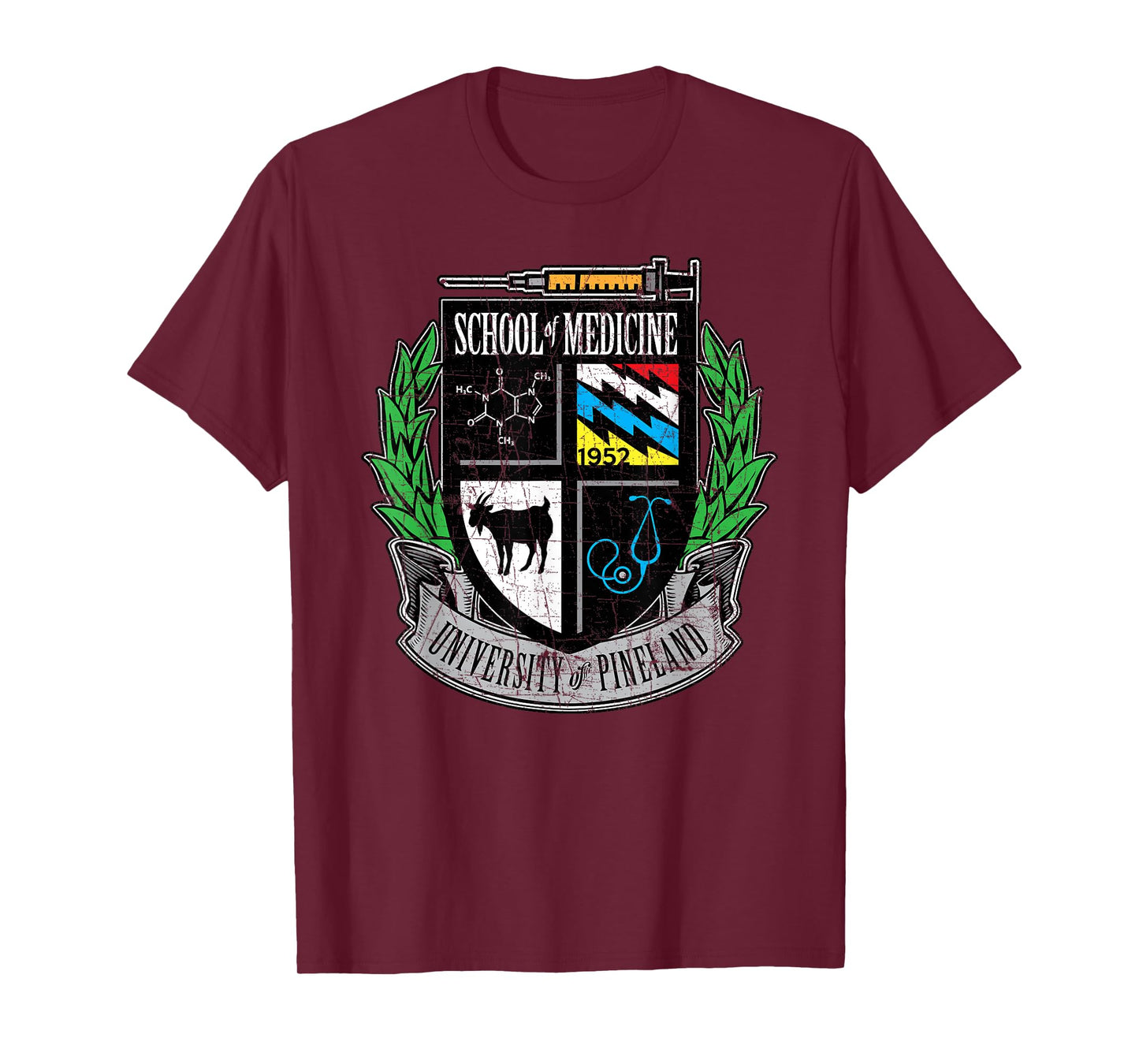 American Marauder: Pineland University School of Medicine T-Shirt