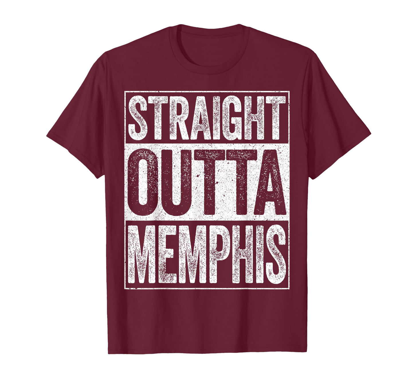 Straight Outta Memphis Shirt Men Women Kids Tennessee State T-Shirt