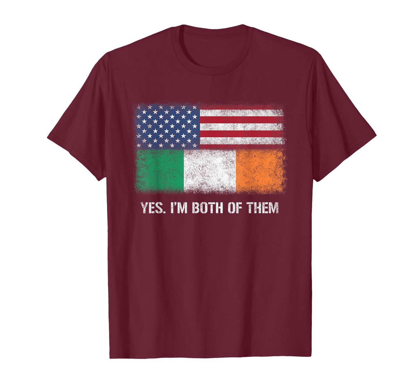Usa Ireland Irish American Flag Dual Citizen Citizenship T-Shirt