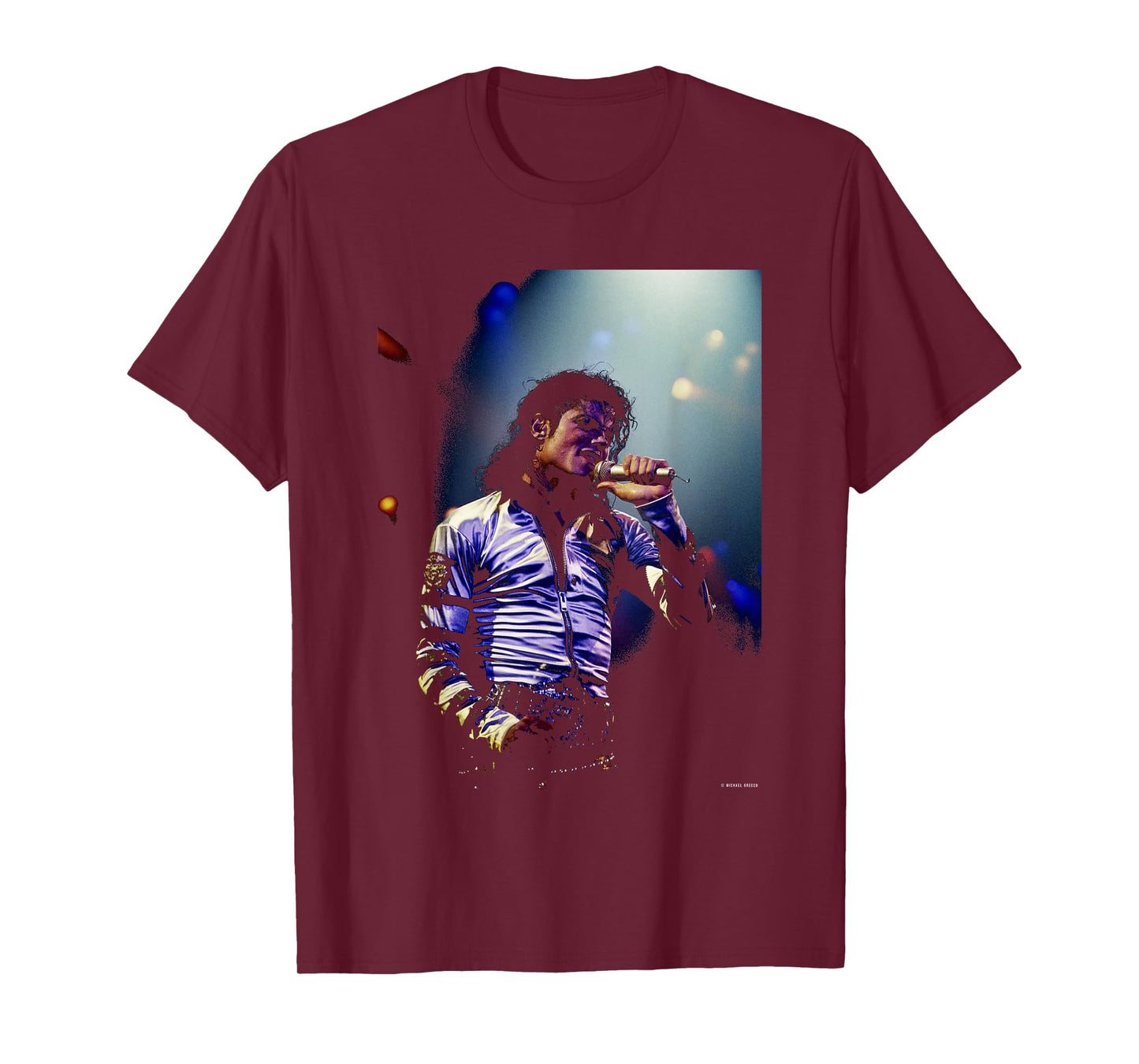Michael Jackson Bad Tour Live LA by Michael Grecco T-Shirt