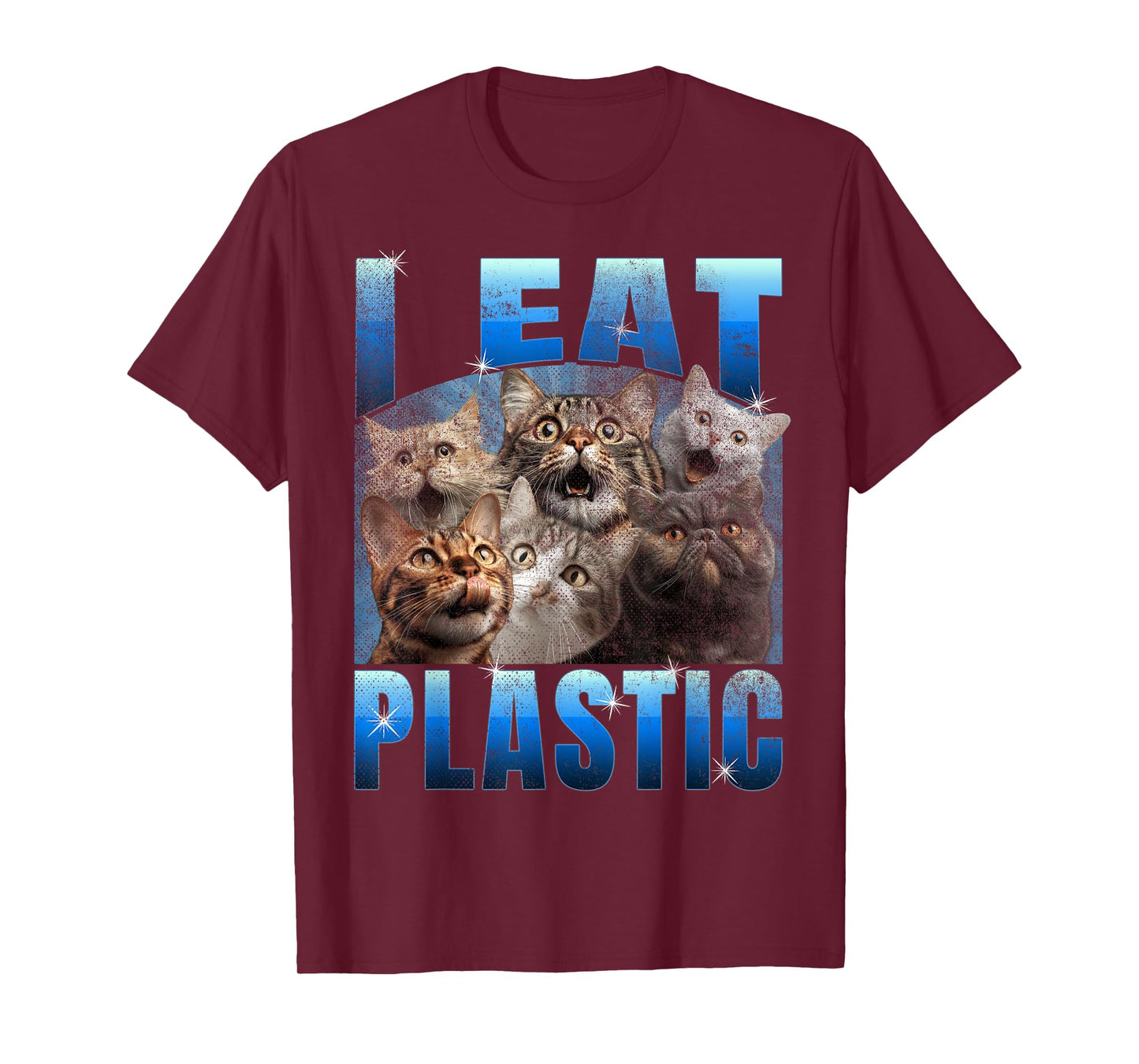 I Eat Plastic | Funny Cat Meme | DIY T-Shirt