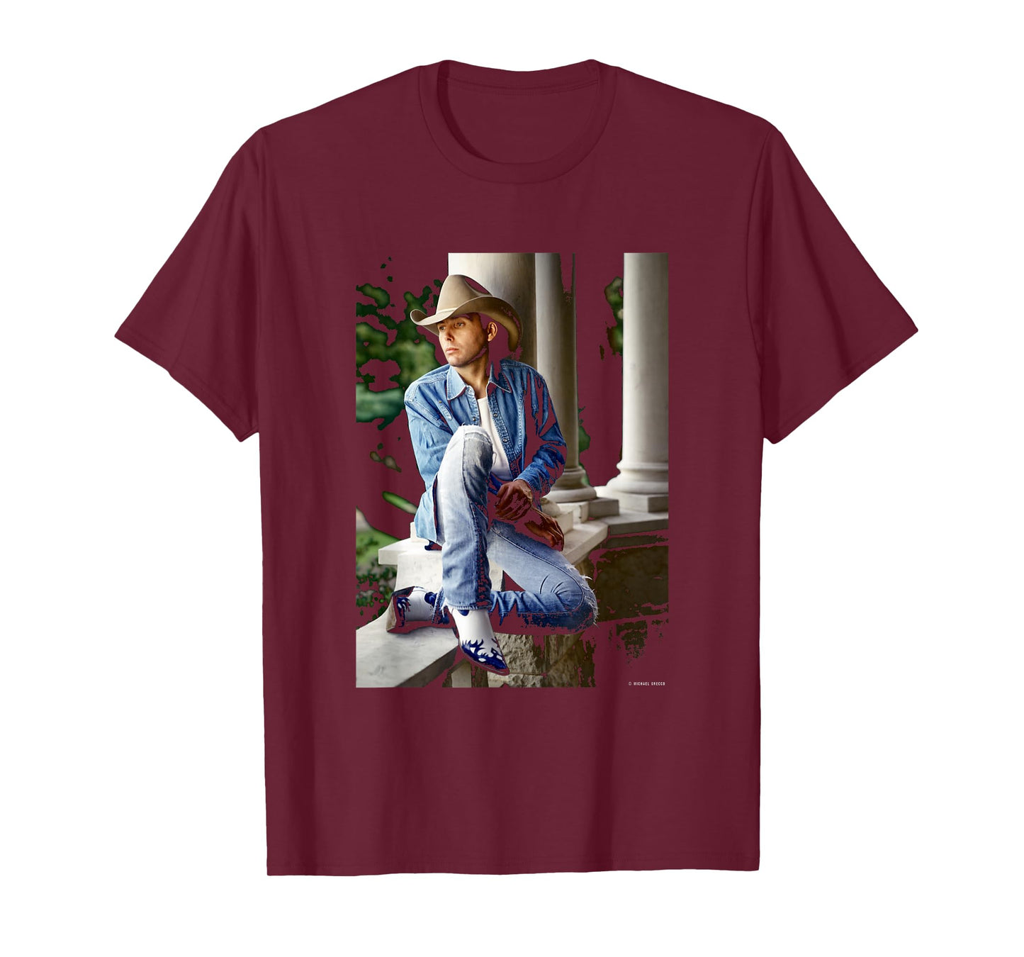 US Singer Songwriter Dwight Yoakam by Michael Grecco T-Shirt