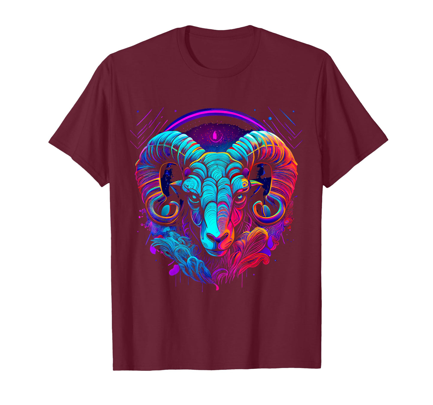 Aries Zodiac Sign Aries Graphic Astrology Cool Horoscope T-Shirt