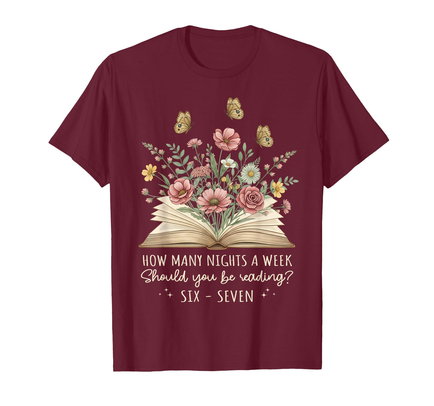 Funny Reading 67 Teacher Six Seven Reading 6 7 Book Lover T-Shirt