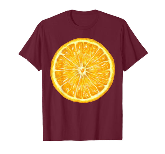 Awesome Juicy Fruit Orange Sliced Costume Outfit Themed T-Shirt