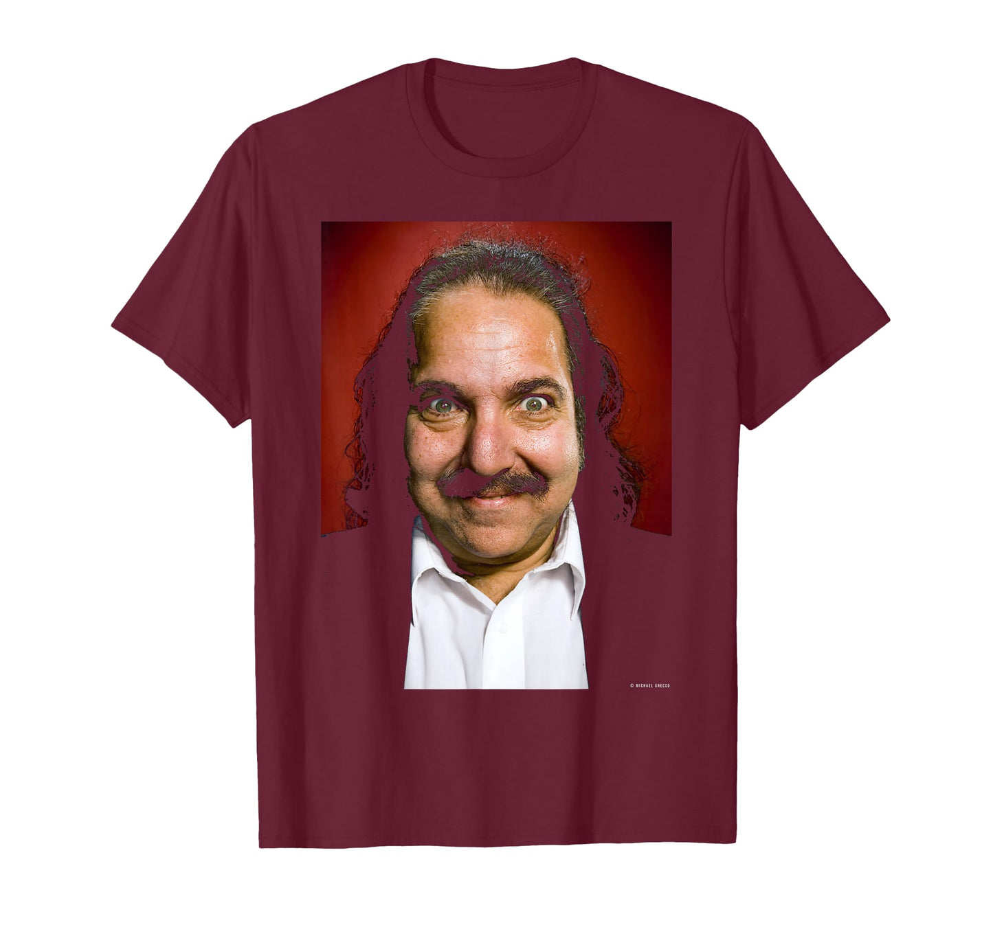 Adult Film Actor Ron Jeremy by Michael Grecco T-Shirt