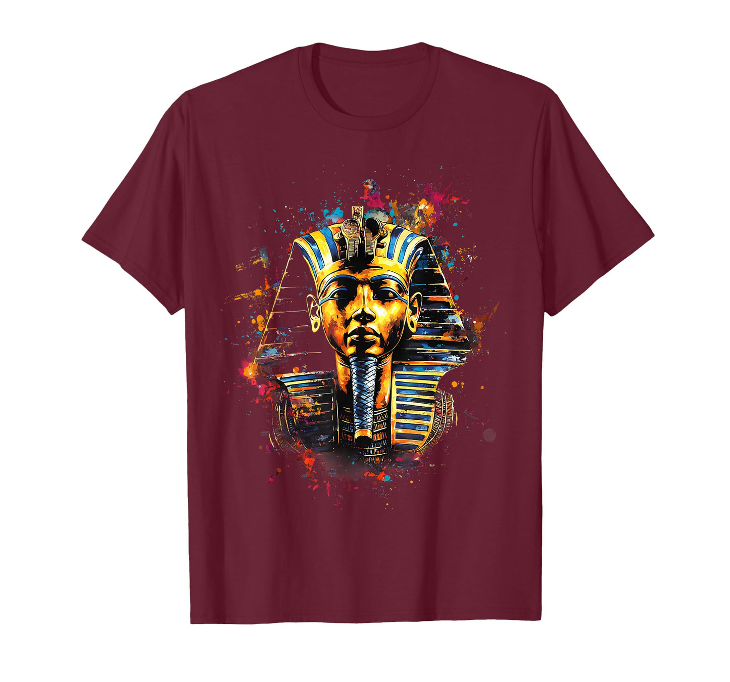 Ancient Egypt Egyptology Tutankhamun Egyptian God Artwork T-Shirt