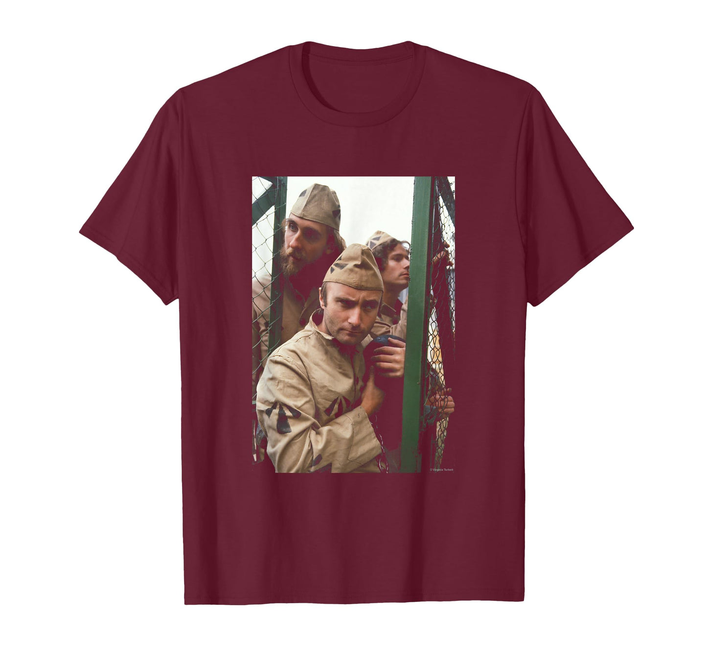 Phil Collins Of Genesis Shoot By Virgina Turbett T-Shirt