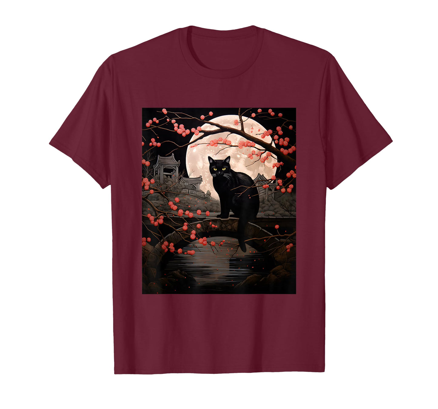 Kawaii Japanese Anime Cat T-Shirt for Men, Women & Kids T-Shirt