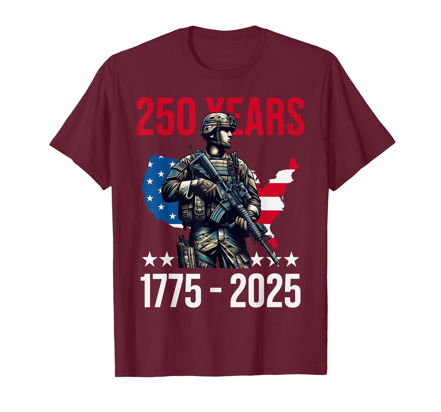 Patriotic Us Army USA Military Parade 250th Anniversary 2025 T-Shirt