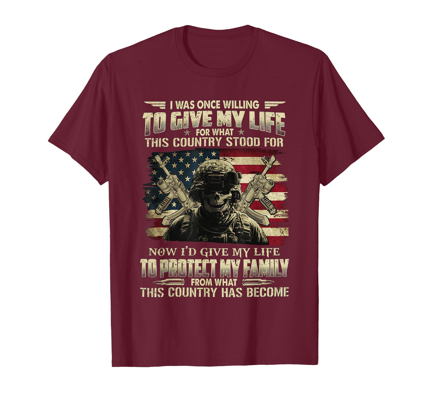 I Was Once Willing To Give My Life For What I Believed T-Shirt