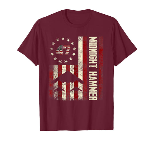Operation Midnight Hammer with American Flag T-Shirt