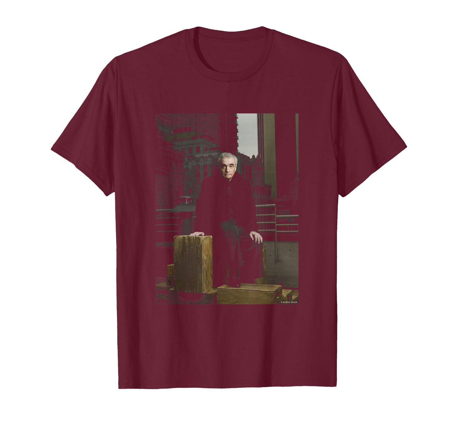 Taxi Driver Director Martin Scorsese by Michael Grecco T-Shirt