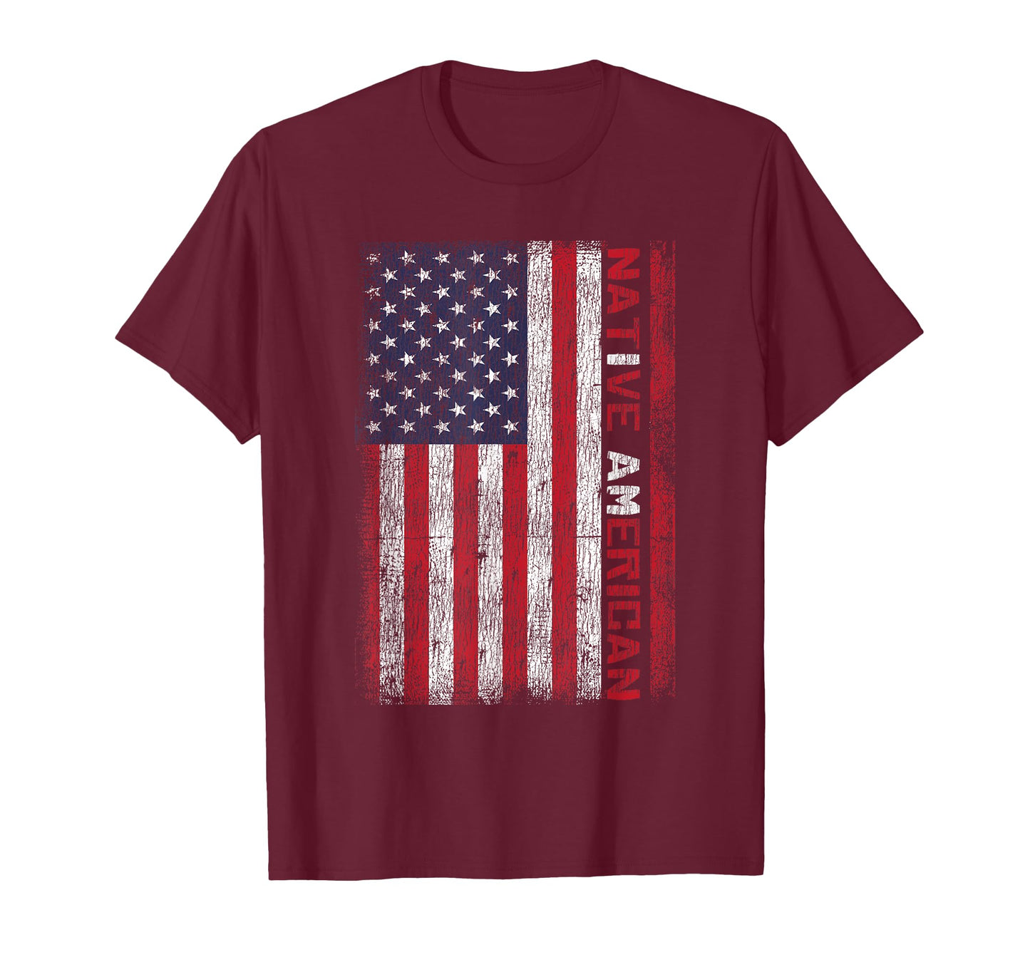 vintage I Am Native American Flag indian T-Shirt