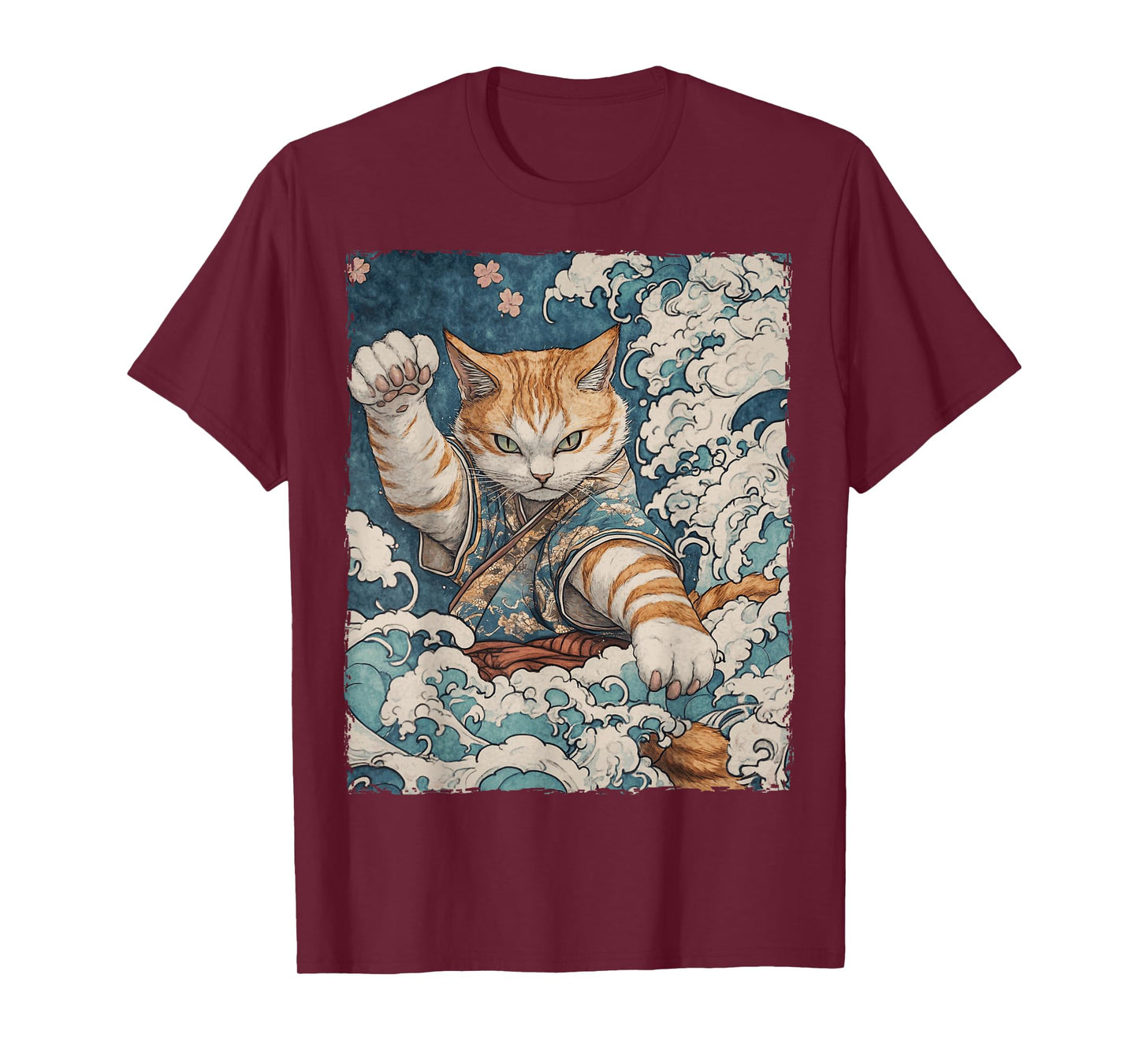 Funny Graphic Cat Japanese Anime Men Women Kids T-Shirt