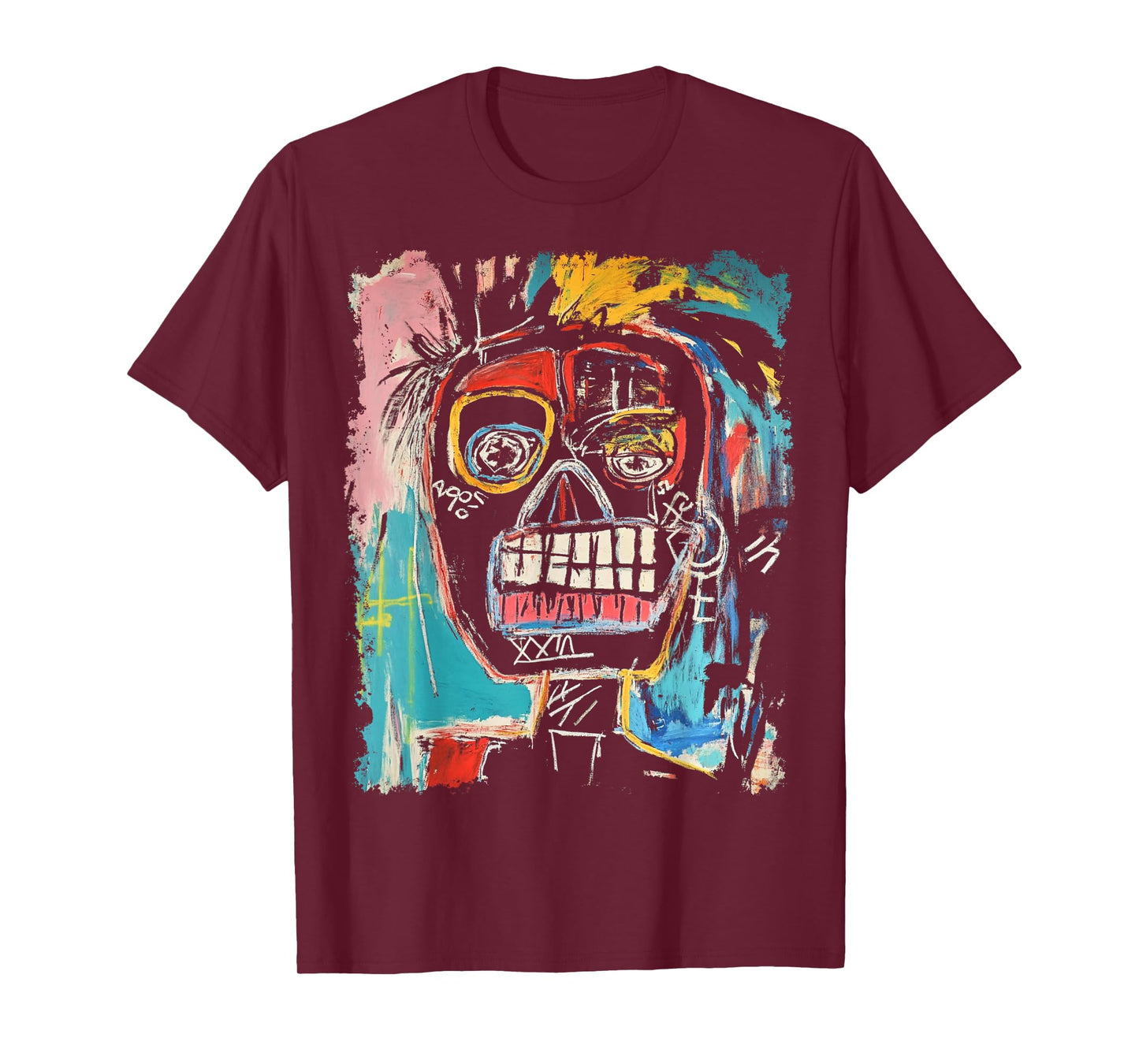 Animal Pop Art Design With A Human On It Men's Graffiti T-Shirt