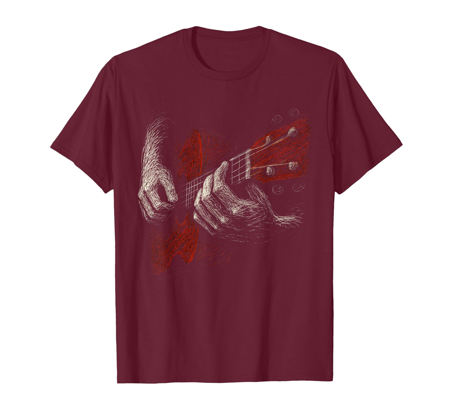 Acoustic Guitar Player Shirt Vintage Music Teacher Guitarist T-Shirt