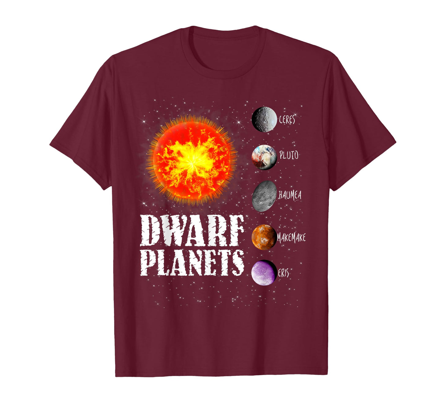 Solar System TShirt - Dwarf Planets Gift T Shirt T-Shirt