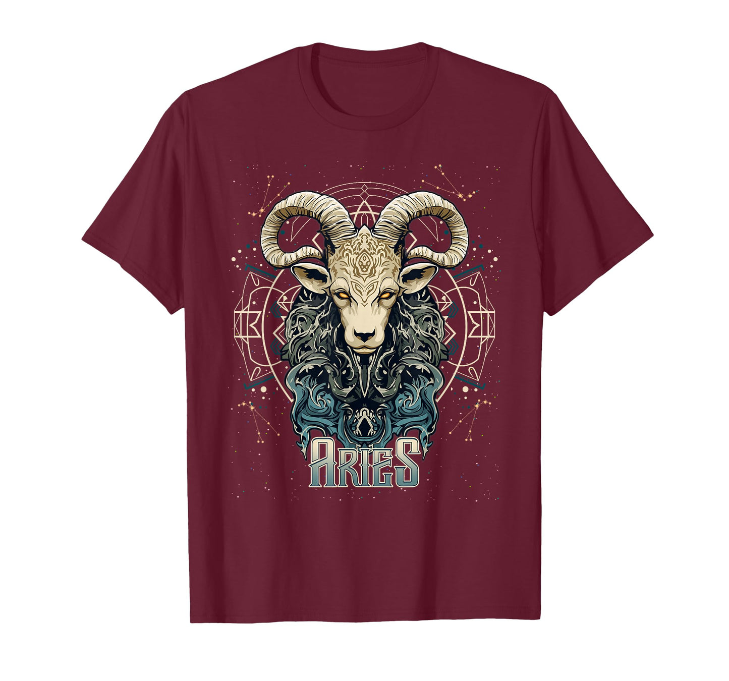 Aries Zodiac Astrological Sign Symbol March 21 to April 19 T-Shirt