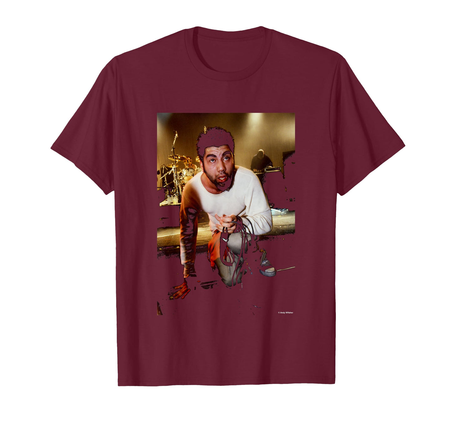 Chino Moreno Deftones Live by Andy Willsher T-Shirt