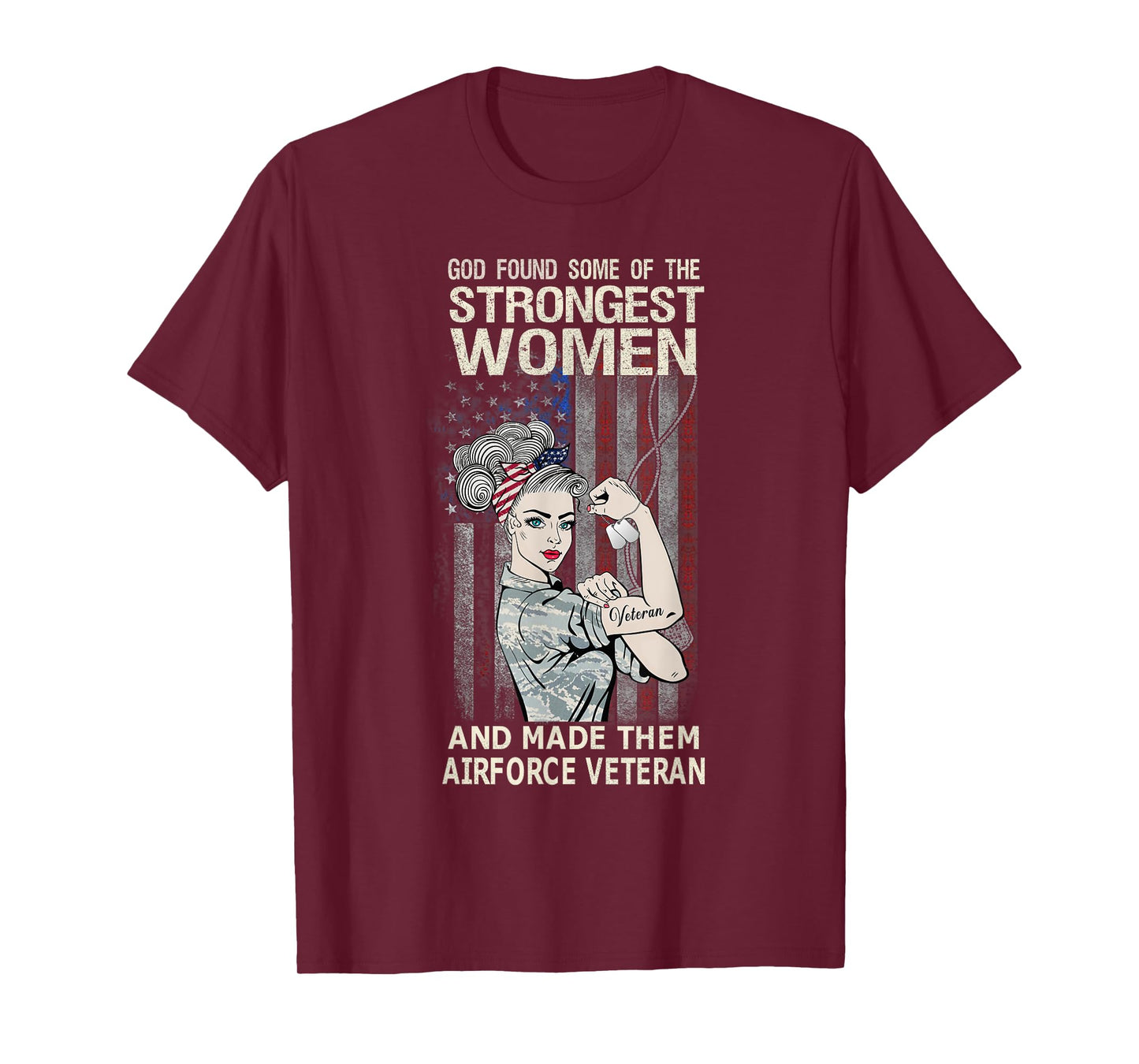 Air Force Veteran Women, Funny USAF Women Gift T-Shirt