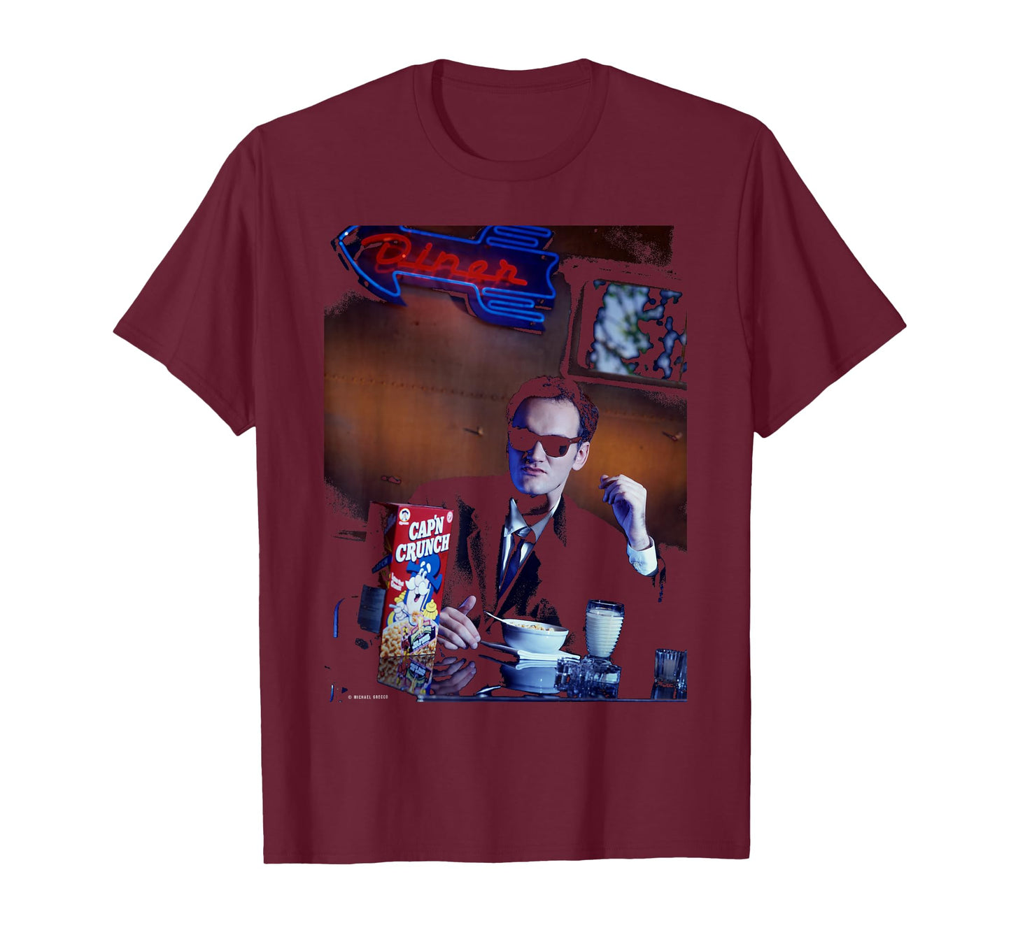 Pulp Fiction Director Quentin Tarantino in LA Michael Grecco T-Shirt