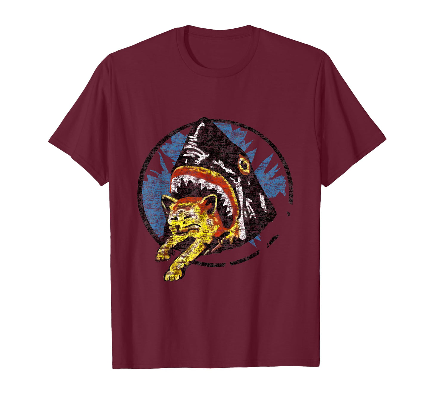 Shark Eating a Cat Shirt T-Shirt