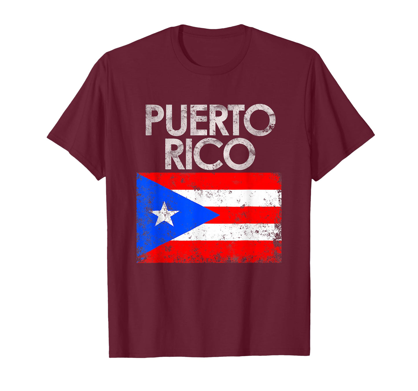 Vintage Puerto Rico Puerto Rican Flag Pride T-Shirt Small