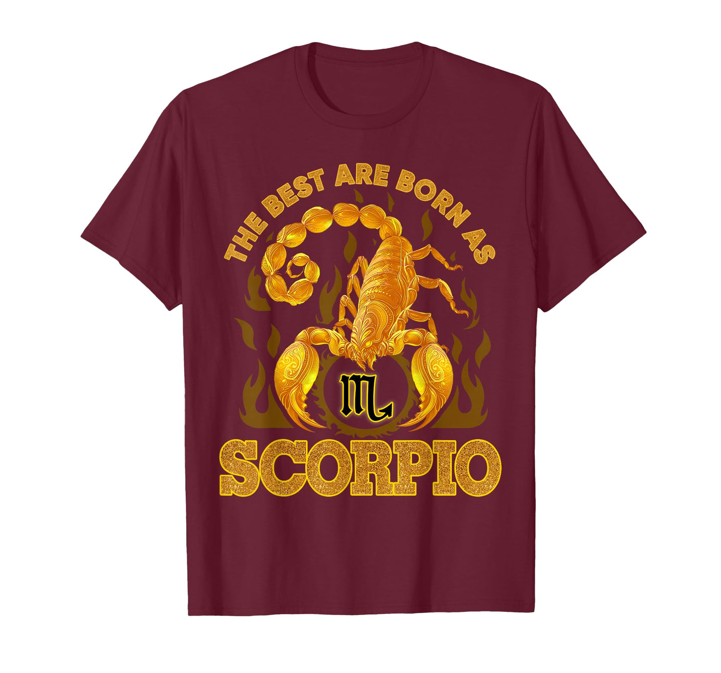 Scorpio Zodiac Sign October November Birthday Girl Women T-Shirt