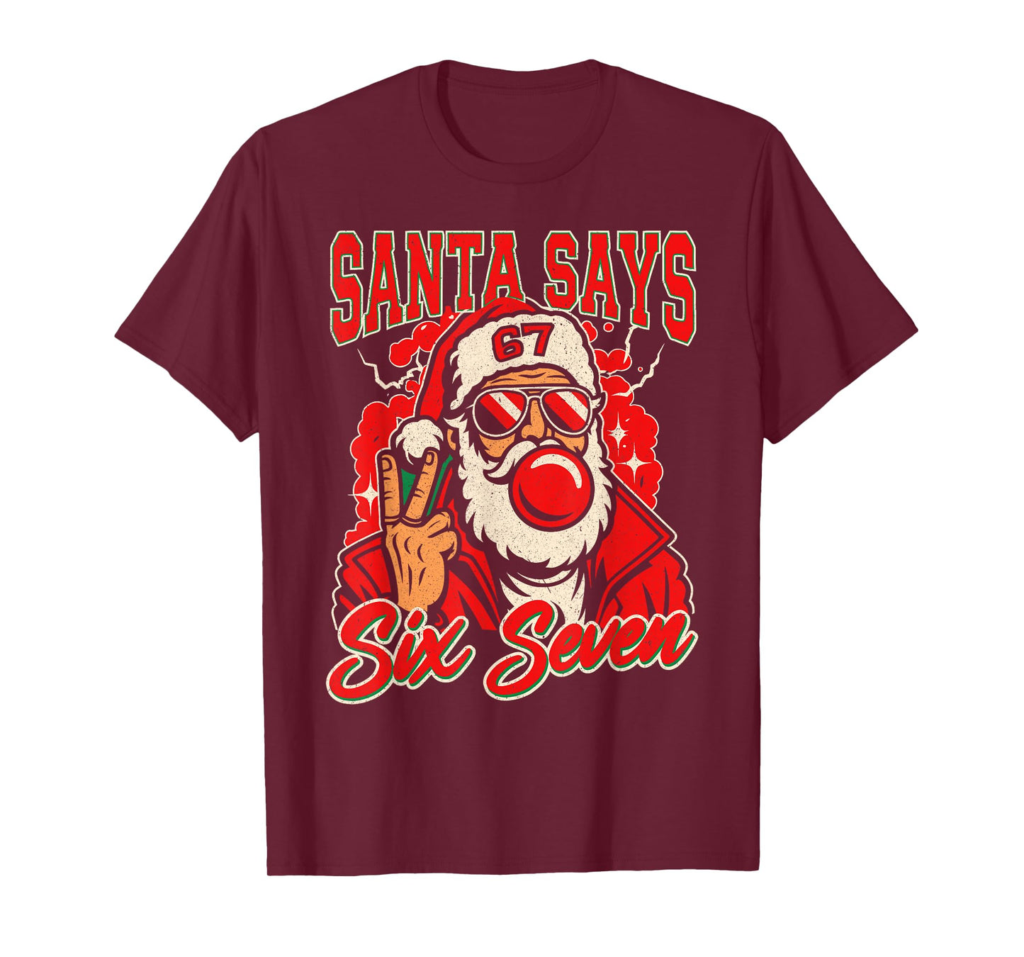 67 Meme Six Seven for Kids Women Men Boys Girls Christmas T-Shirt