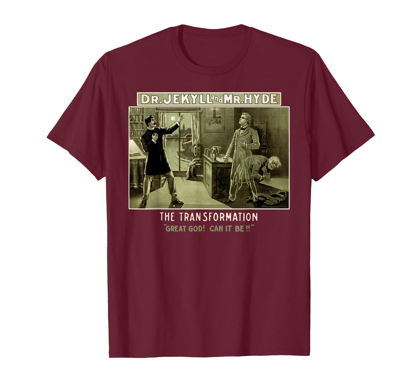 Classic Horror Story Strange Case of Dr. Jekyll and Mr. Hyde T-Shirt