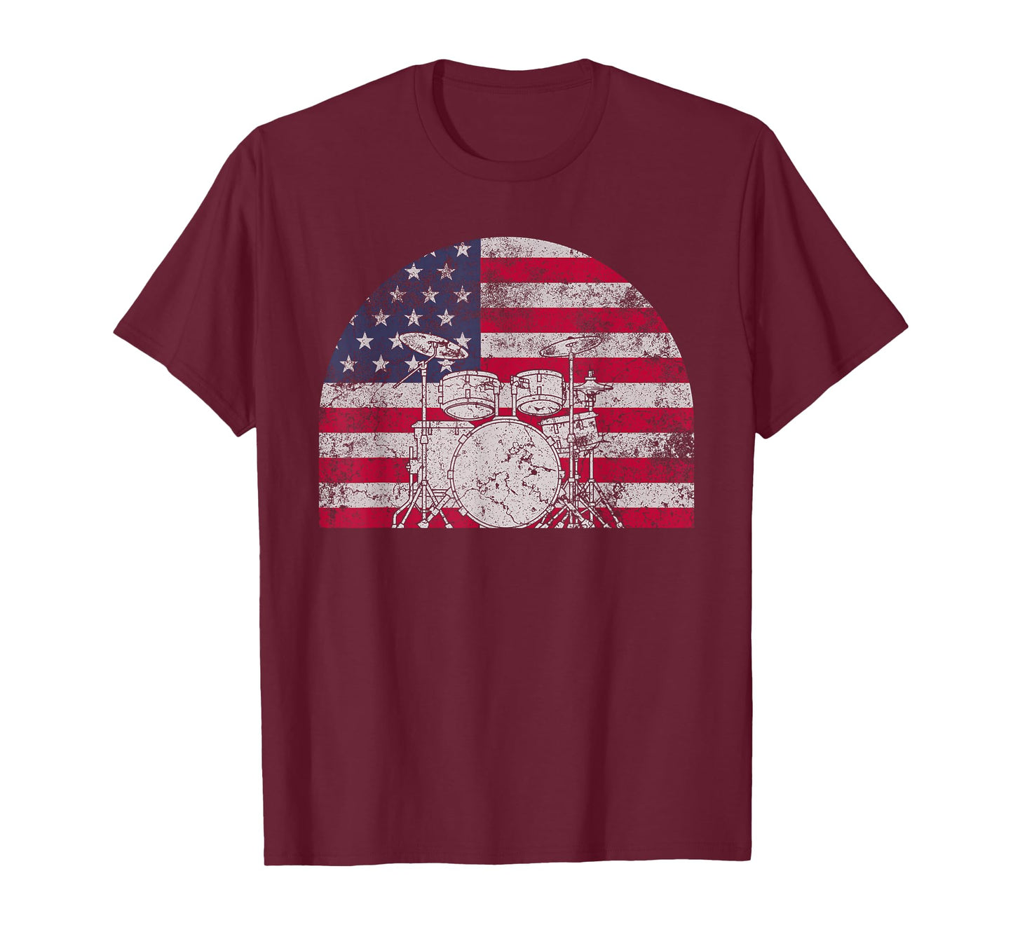 Cool Drumming Art For Men Women Kids Drummer Percussion T-Shirt