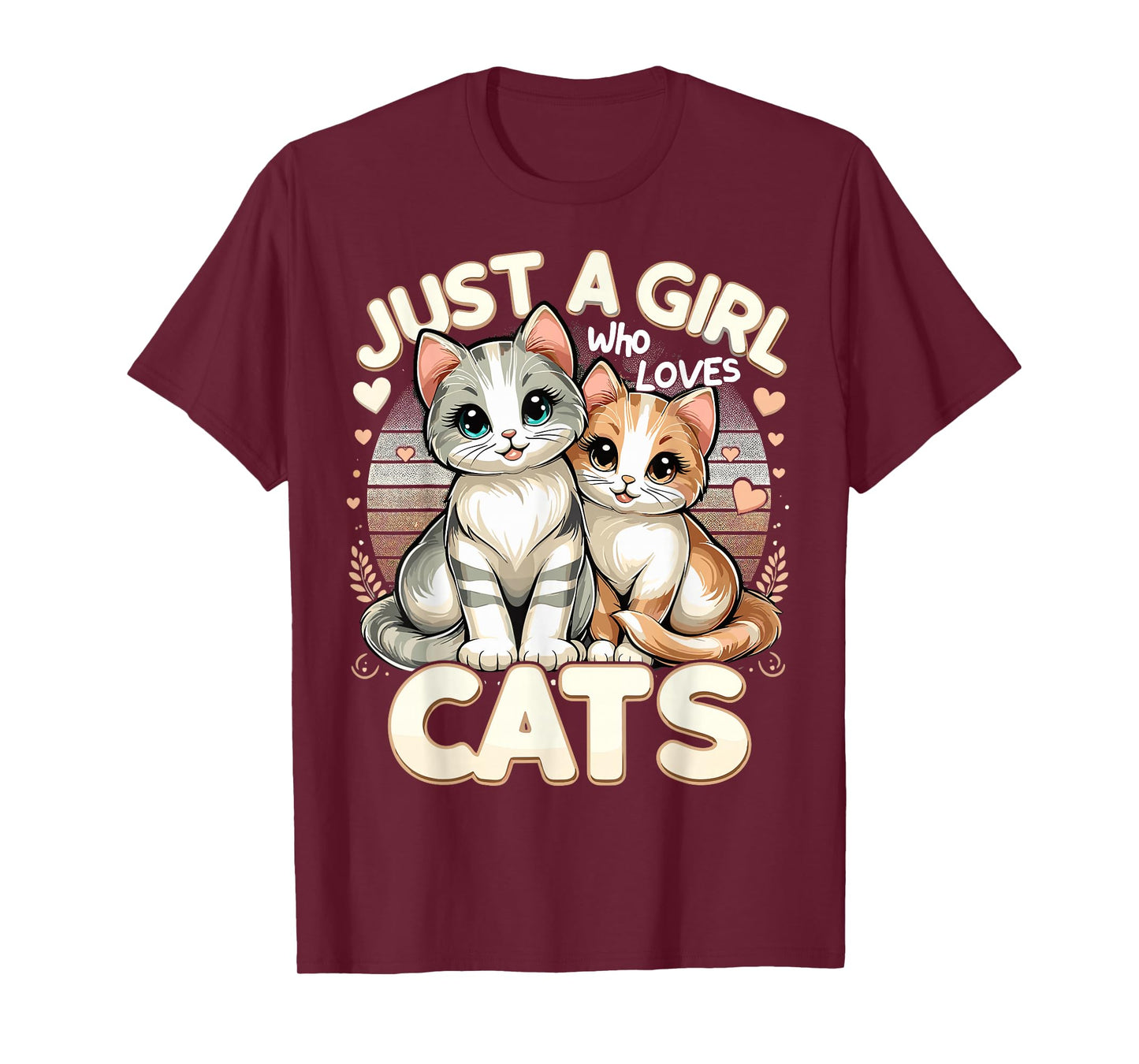 Just A Girl Who Loves Cats T-Shirt