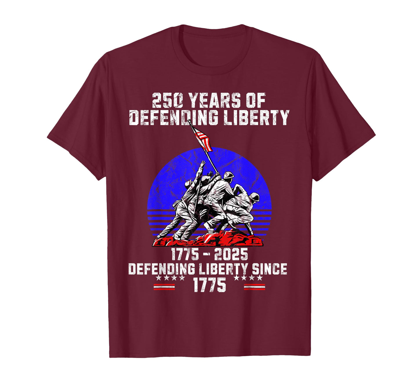 Patriotic USA Army Us Military Parade 250th Anniversary 2025 T-Shirt
