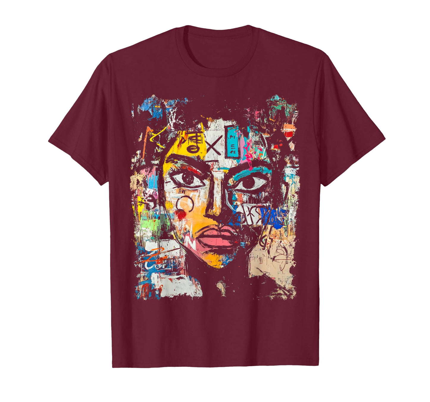 I Love Art School Men's Women's 90s Abstract Graffiti T-Shirt